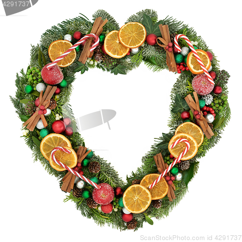 Image of Heart Shaped Wreath