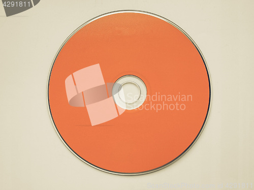 Image of Vintage looking CD or DVD
