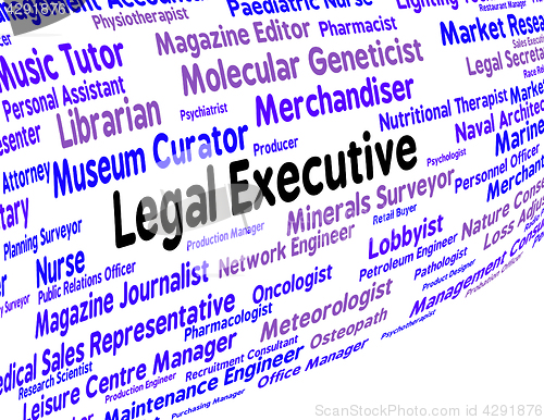 Image of Legal Executive Means Managing Director And Attorney