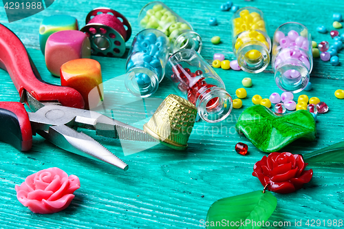 Image of Set of beads for decorations