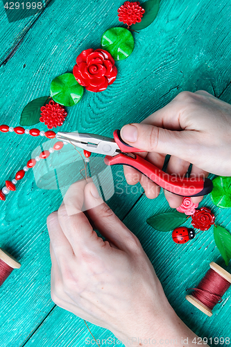 Image of Hobby making jewelry