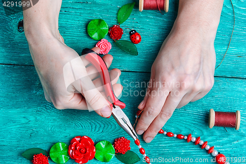 Image of Hobby making jewelry