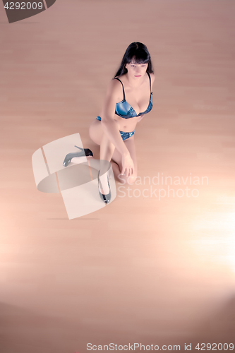 Image of Woman in lingerie