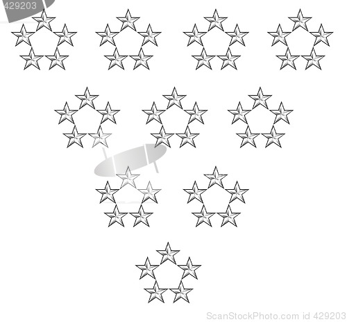 Image of Abstract stars background