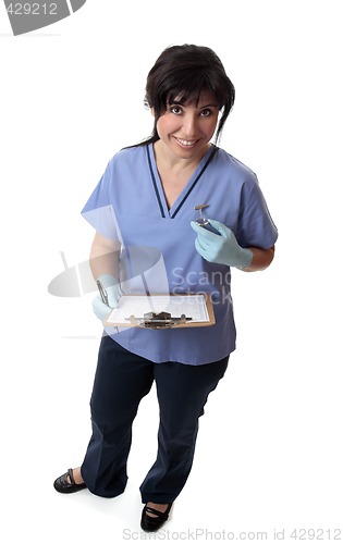 Image of Nurse with medical chart