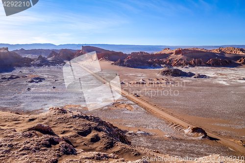 Image of Valle de la Luna in San Pedro de Atacama, Chile