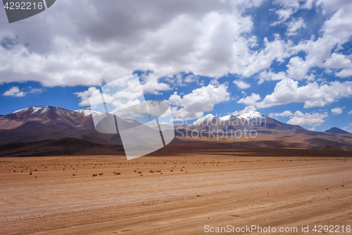 Image of Altiplano mountains in sud Lipez reserva, Bolivia