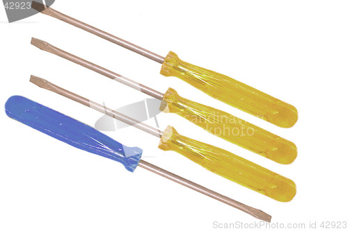 Image of odd one out screwdrivers