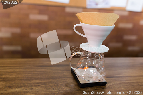 Image of Hand drip coffee