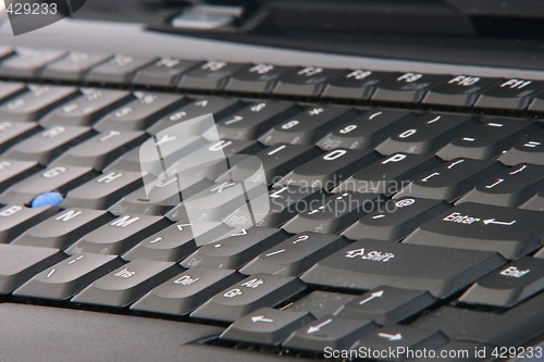 Image of laptop keyboard