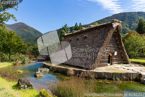 Image of Historical Japanese village Shirakawago