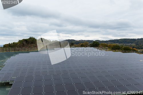 Image of Solar panel farm