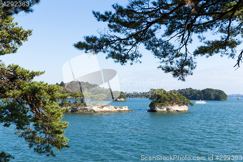 Image of Scenery of the Matsushima bay