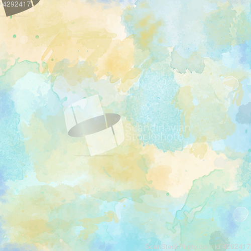Image of beautiful hand painted watercolor background