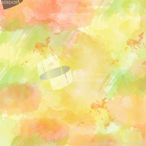 Image of beautiful hand painted watercolor background
