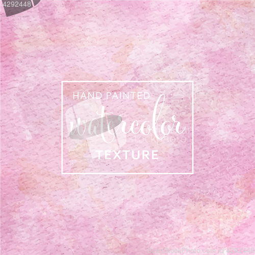 Image of pink pastel watercolor on tissue paper pattern