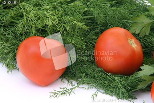 Image of two tomatos