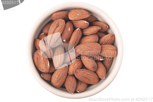 Image of Almonds in a pot