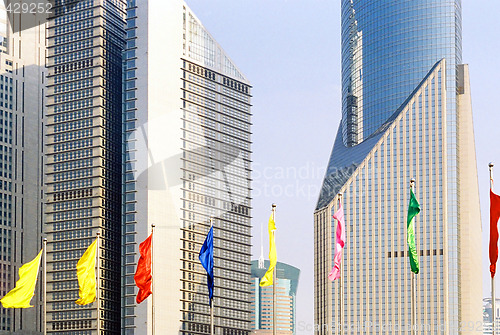 Image of Shanghai skyscrapers