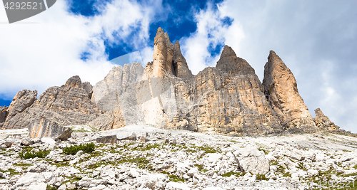 Image of Landmark of Dolomites - Tre Cime di Lavaredo