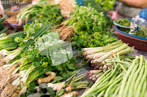 Image of Fresh vegetable in market 