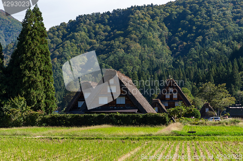 Image of Traditional and Historical Japanese village Shirakawago