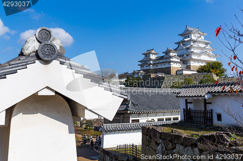 Image of Himeji castle in Japan