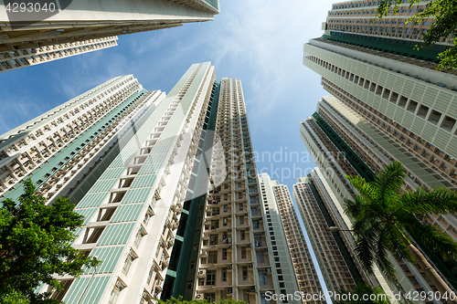 Image of Skyscraper in a city