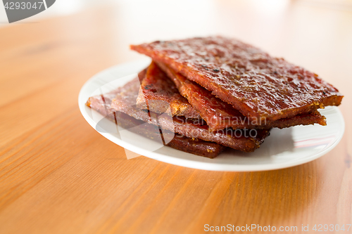 Image of Sliced dried Pork