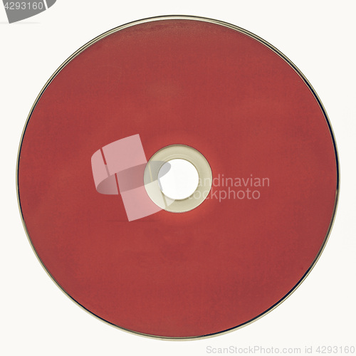 Image of Vintage looking CD or DVD