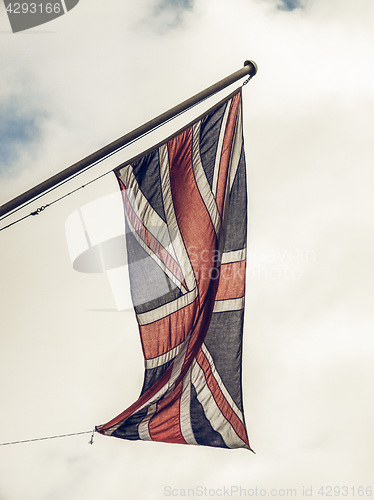 Image of Vintage looking UK Flag