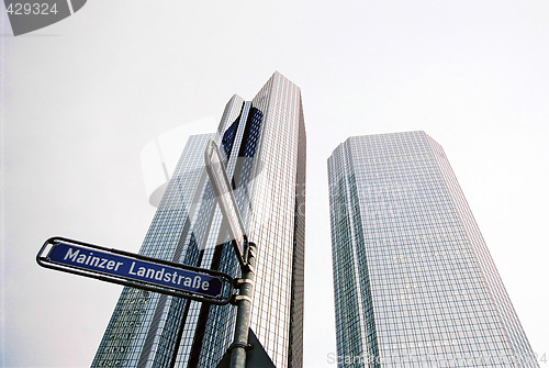 Image of Frankfurt skyscrapers