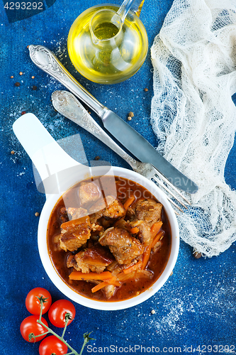 Image of meat stew