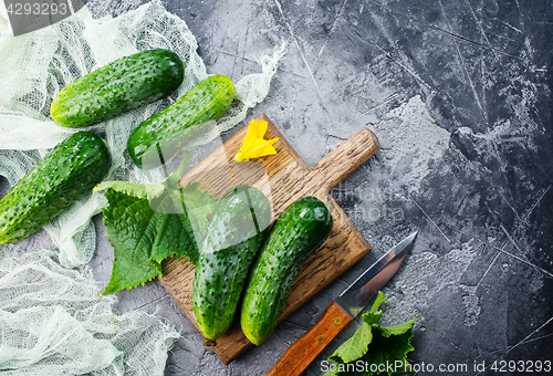 Image of cucumbers