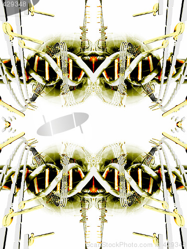 Image of Abstract 3d background