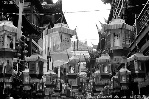 Image of Lanterns in Yuyuan, Shanghai