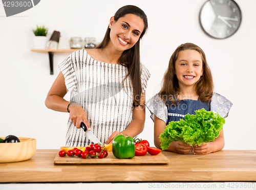 Image of Having fun in the kitchen