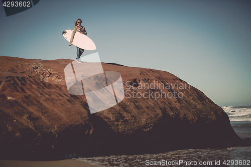 Image of Surfer girl