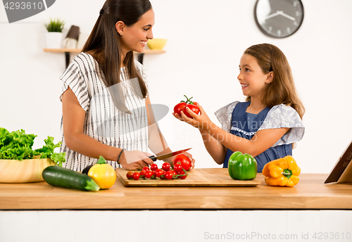 Image of Having fun in the kitchen