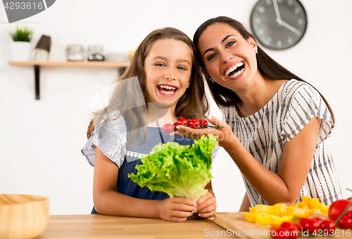 Image of Having fun in the kitchen