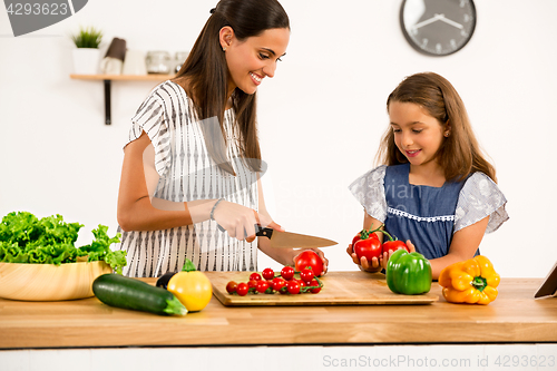 Image of Having fun in the kitchen