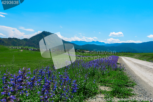 Image of Rural road in mountains