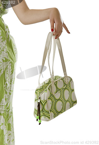 Image of Woman with her purse