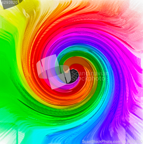 Image of color twirl background