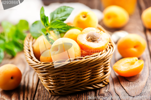 Image of fresh apricots