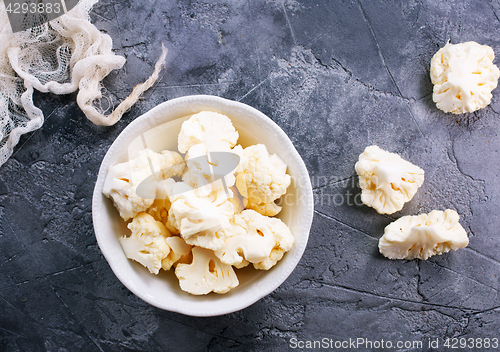 Image of raw cauliflower