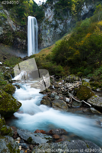 Image of Flowing waterfall
