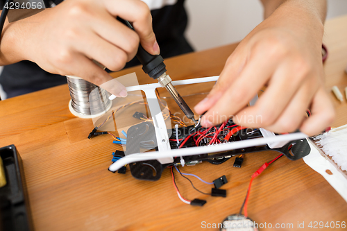 Image of Making of flying drone