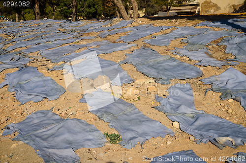 Image of Old tannery in Fez, Morocco