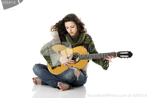 Image of Playing guitar